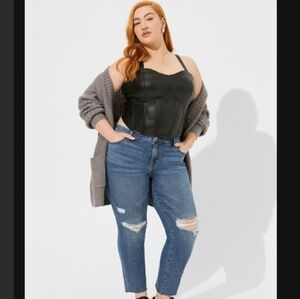 NWT Torrid Corset Crop Top